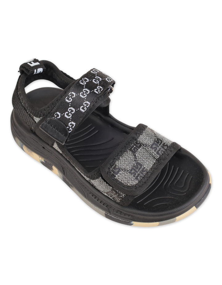 Boys Adjustable Sport Sandals Black at Zubaidas Official Pakistan