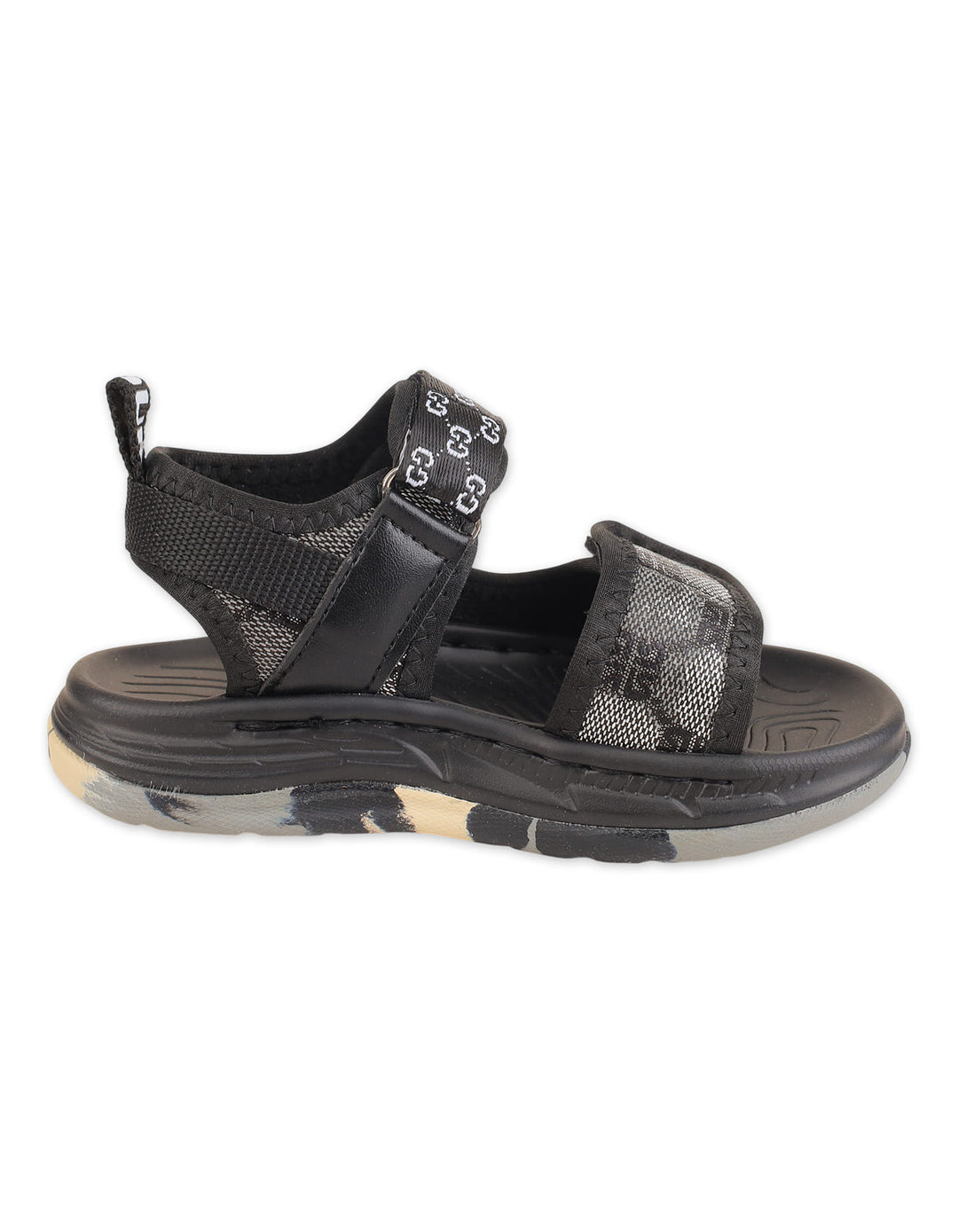 Boys Adjustable Sport Sandals Black at Zubaidas Online Pakistan