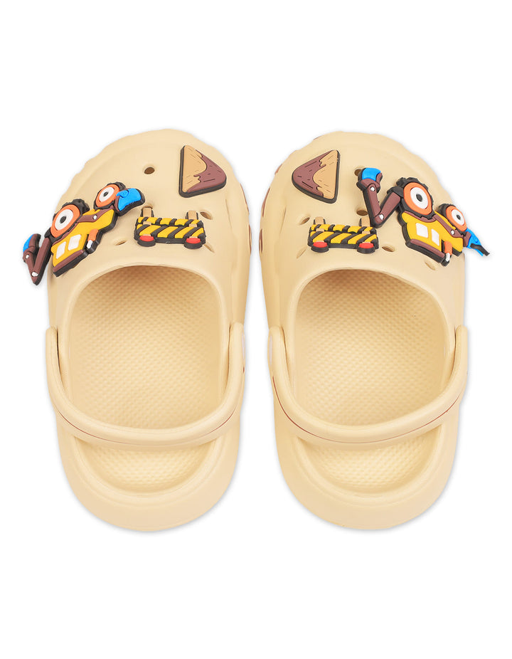 Boys and Girls Crocs Construction Vehicle Beige at Zubaidas Online Pakistan