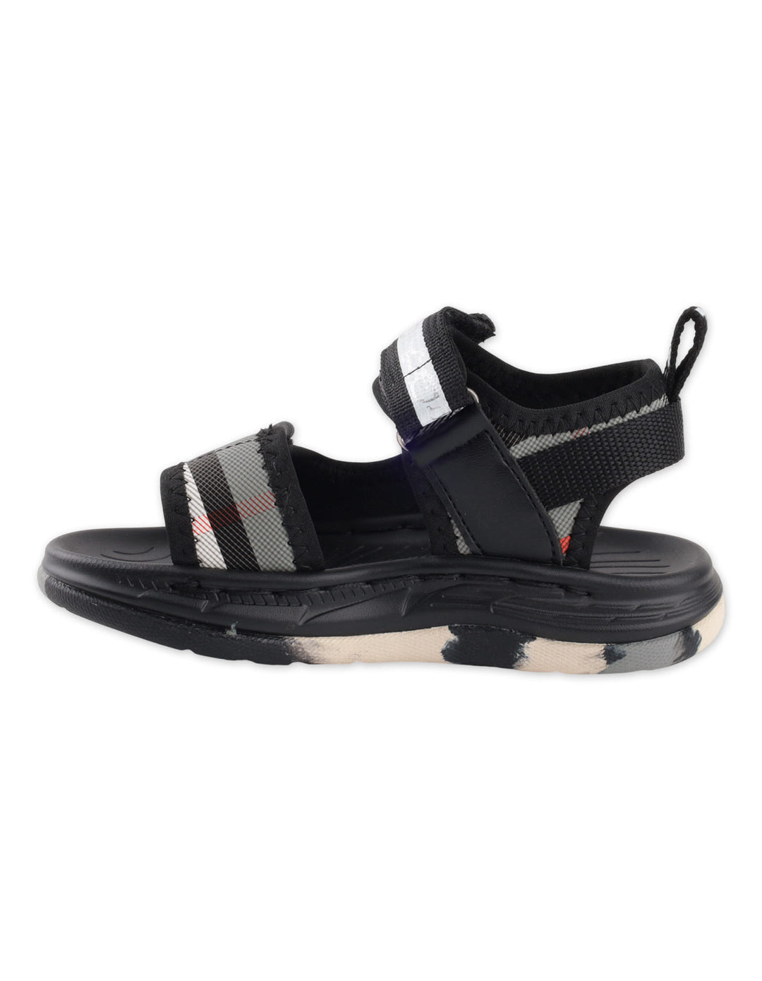 Boys Casual Sandals Classic Check Black at Zubaidas Best Online Baby and Kids Store in Pakistan