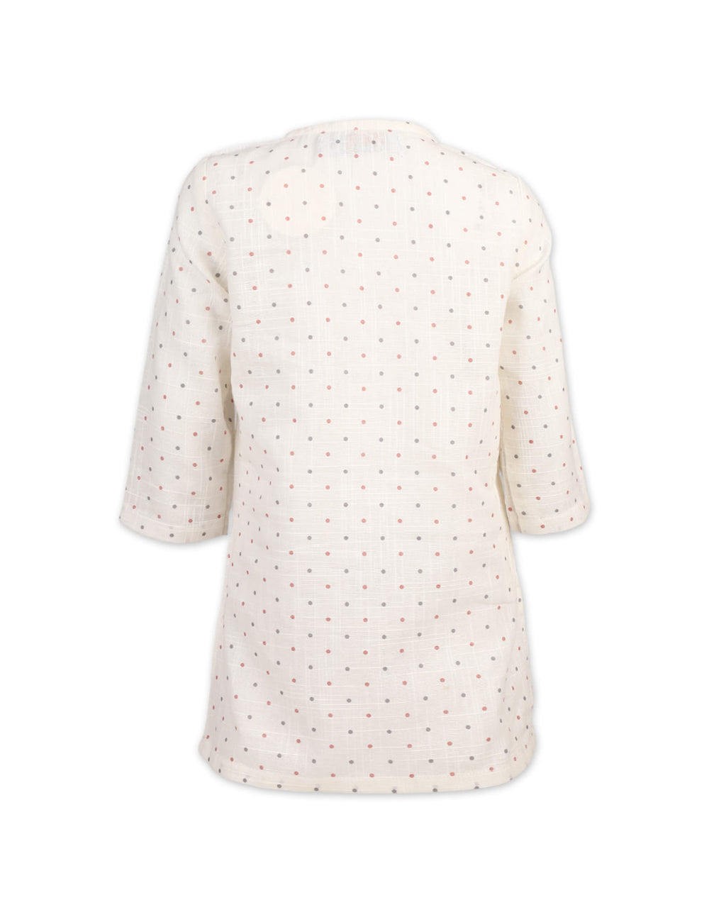 Boys Ethnic Wear Bambies Classic Dotted Off-White at Zubaidas Pakistan