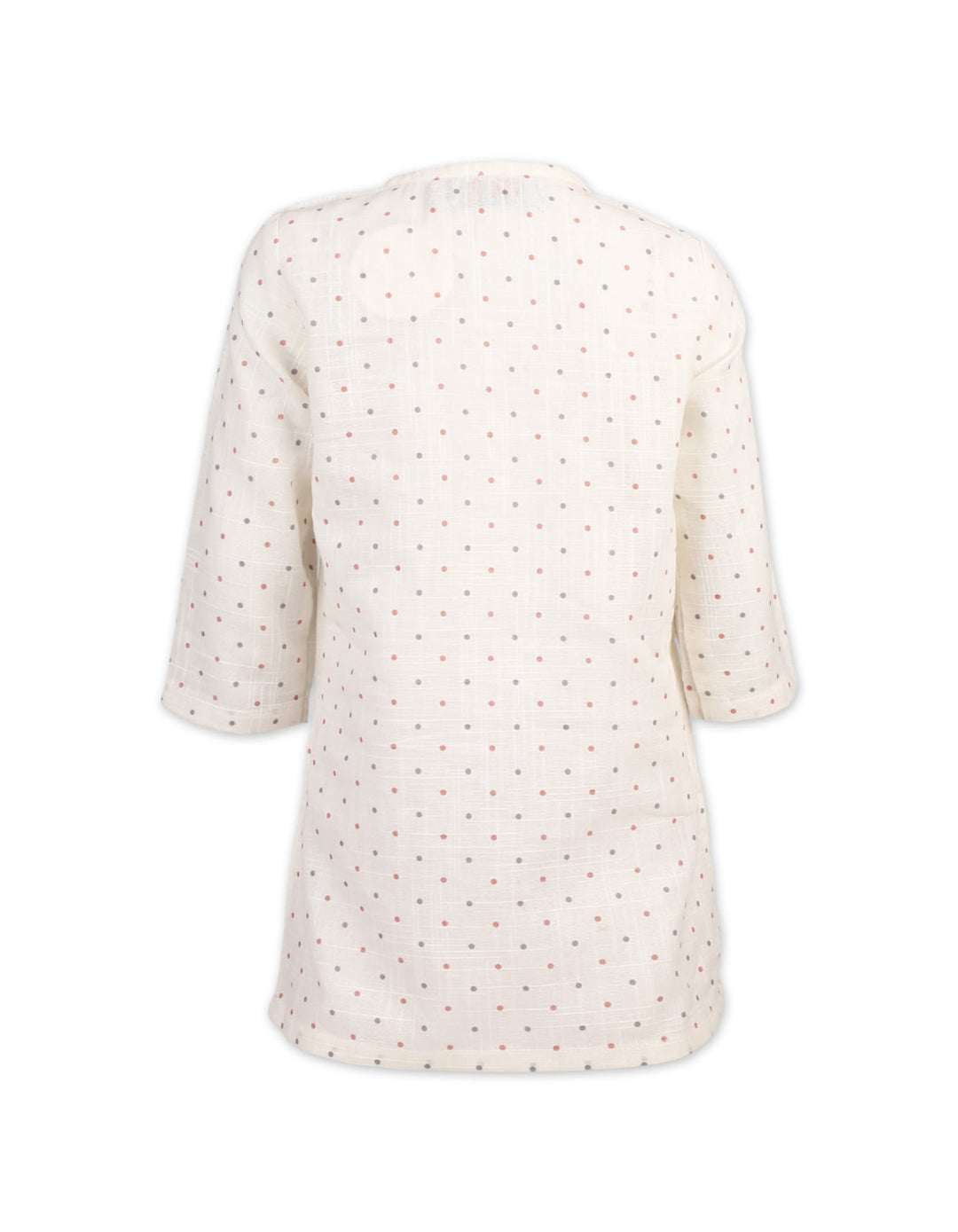 Boys Ethnic Wear Bambies Classic Dotted Off-White at Zubaidas Pakistan