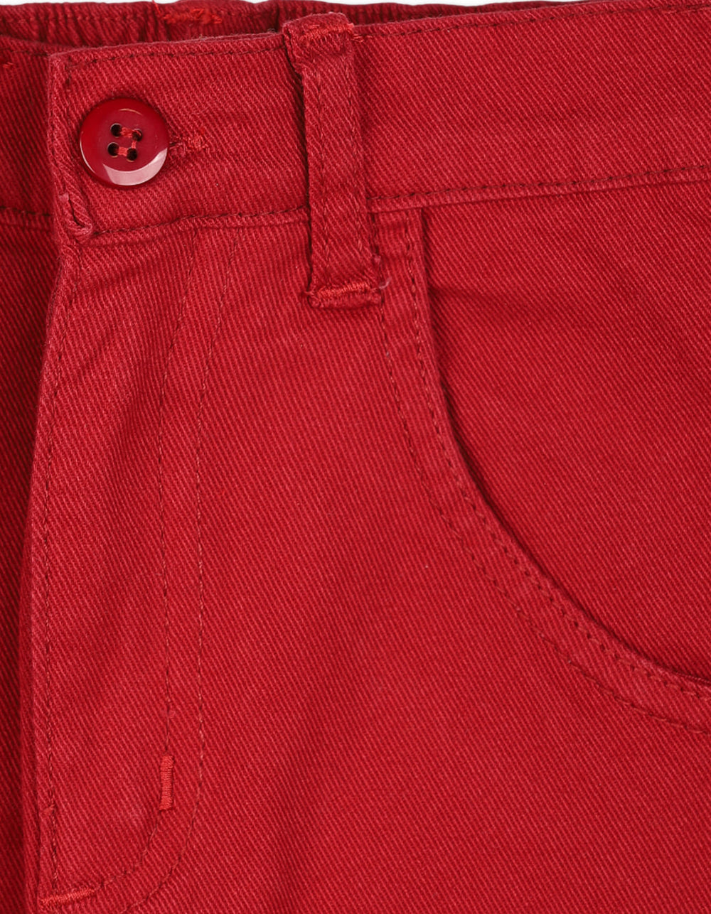 Boys Red Formal Pants Bambies at Zubaidas Best Baby and Kids store in Pakistan