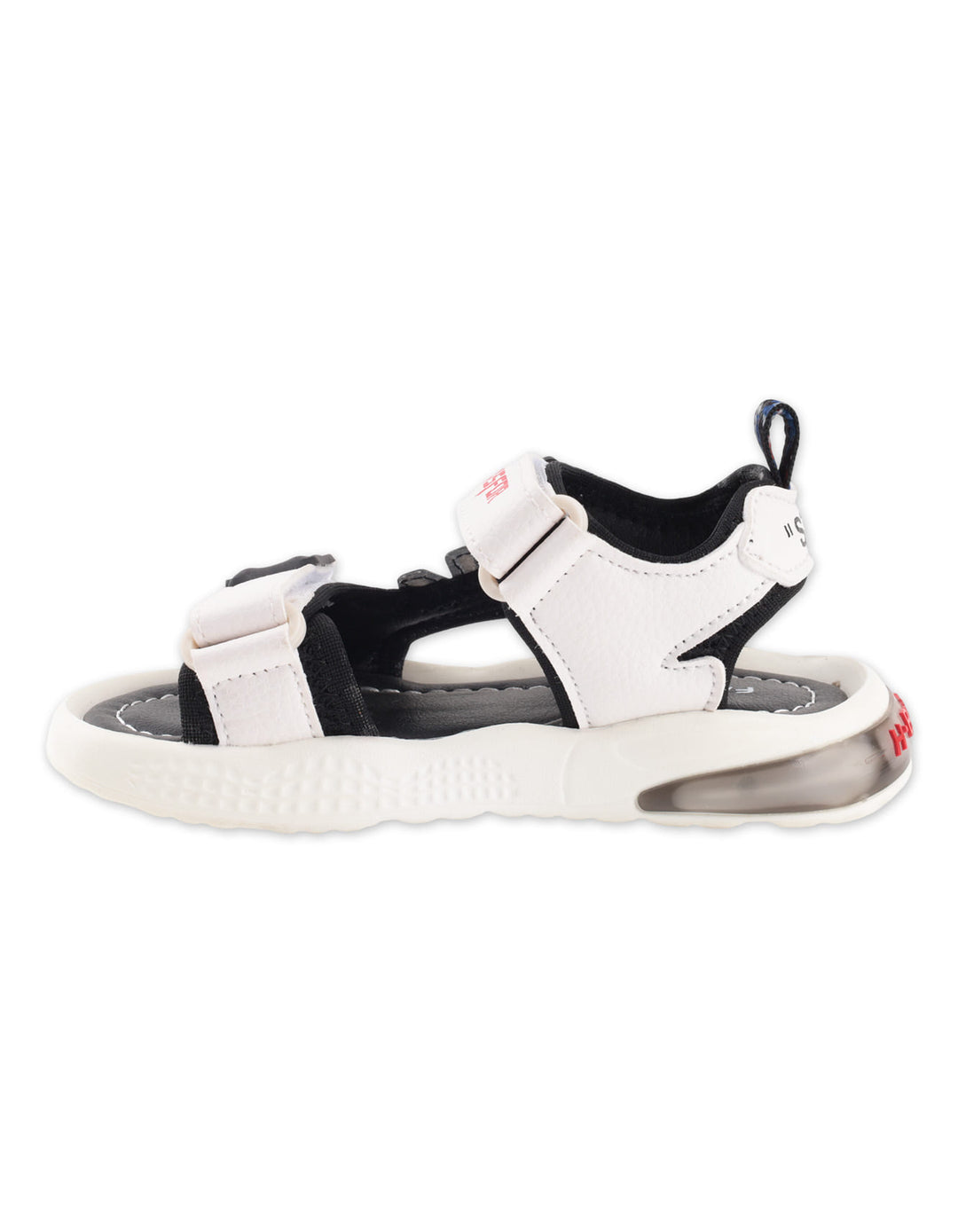 Boys Sandals Spider Man Adjustable Strap Black and White at Zubaidas Online Pakistan