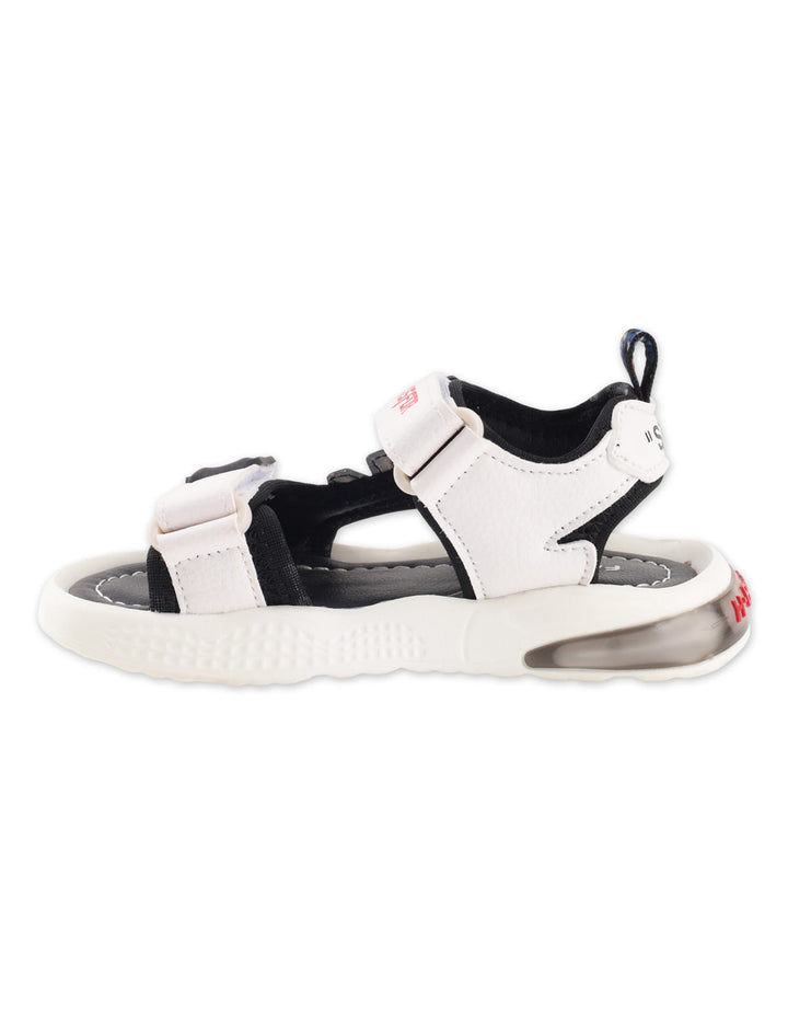 Boys Sandals Spider Man Adjustable Strap Black and White at Zubaidas Online Pakistan