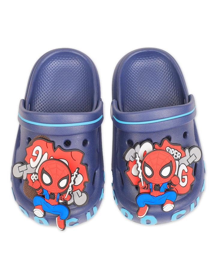 Boys Sandals Spiderman Navy Blue at Zubaidas