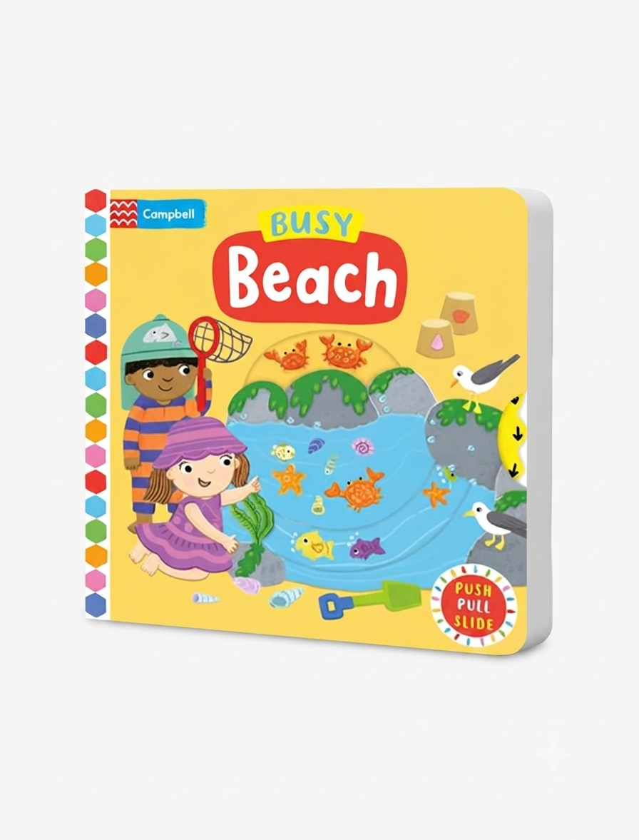 Busy Beach Children's Books at Zubaidas