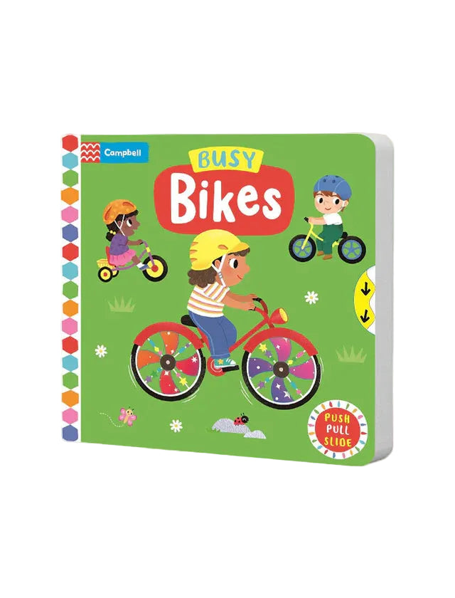 Busy Bikes board Books at Zubaidas
