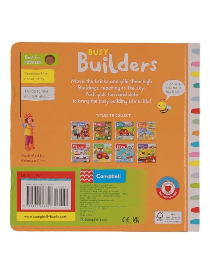 Busy Builders Children's Book at Zubaidas Official Pakistan