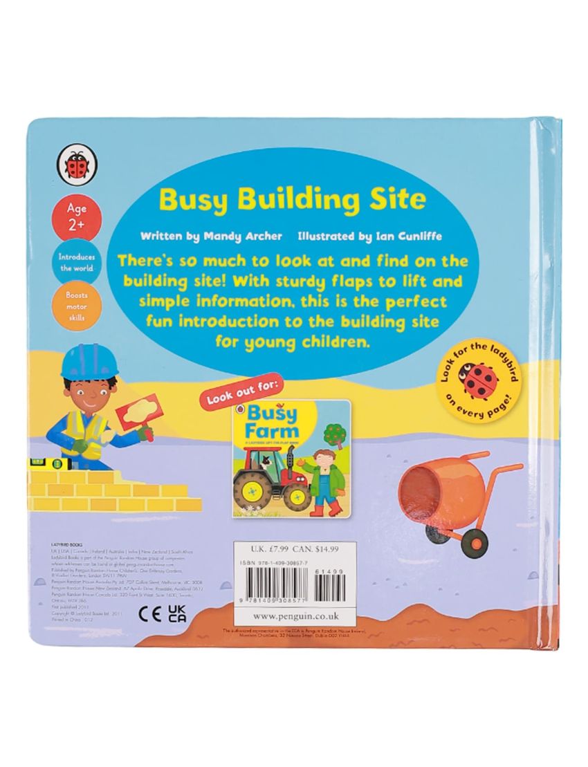Busy Building Site Children's Board Book at Zubaidas Official Pakistan