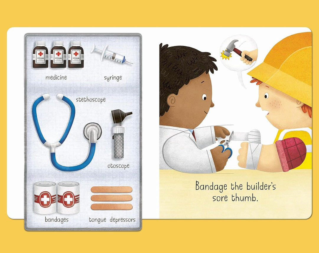 Busy Day: Doctor An Action Play Book at Zubaidas Online Pakistan