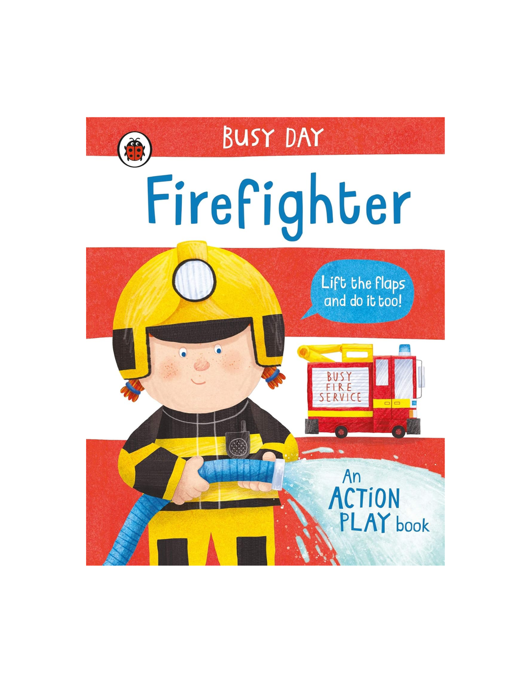 Busy Day Firefighter An Action Play Book at Zubaidas