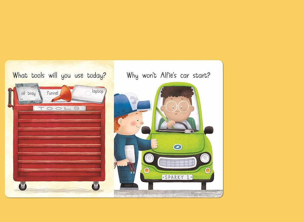 Busy Day: Mechanic An Action Play Book at Zubaidas Official Pakisan