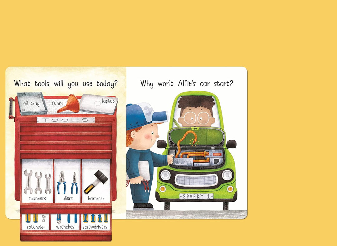 Busy Day: Mechanic An Action Play Book at Zubaidas Online Pakisan