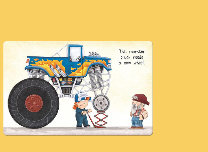 Busy Day: Mechanic An Action Play Book at Zubaidas Best Online Baby and Kids Store in Pakisan