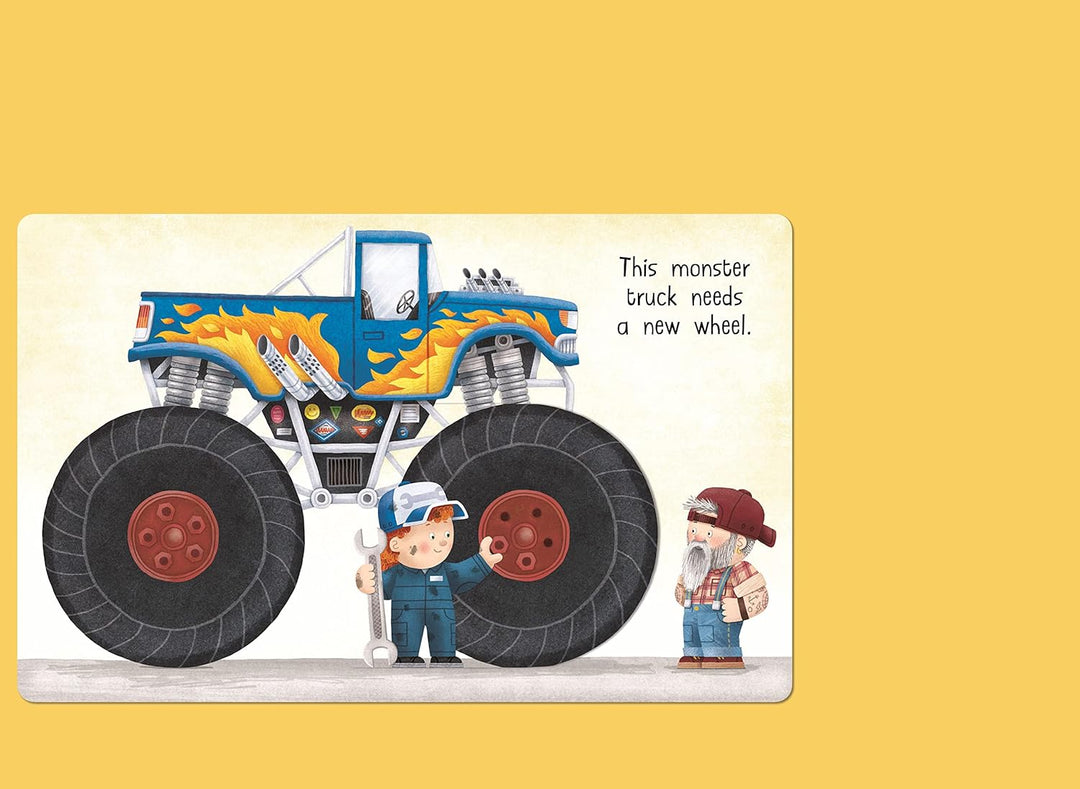 Busy Day: Mechanic An Action Play Book at Zubaidas Number 1 Baby and Kids Store in Pakisan