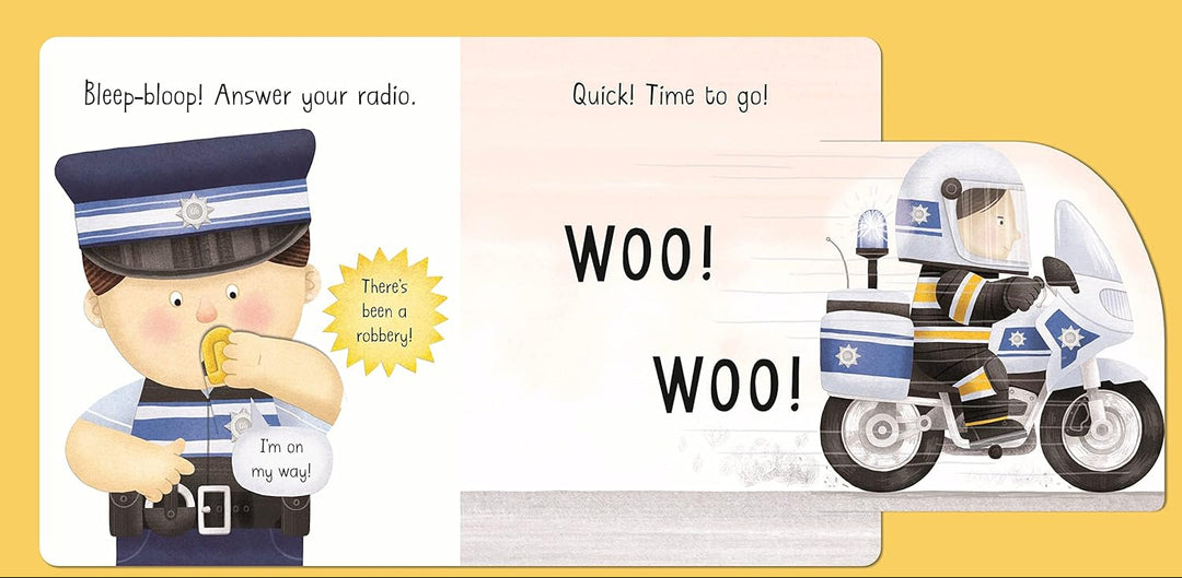 Busy Day: Police Officer An Action Play Book at Zubaidas Online Pakistan