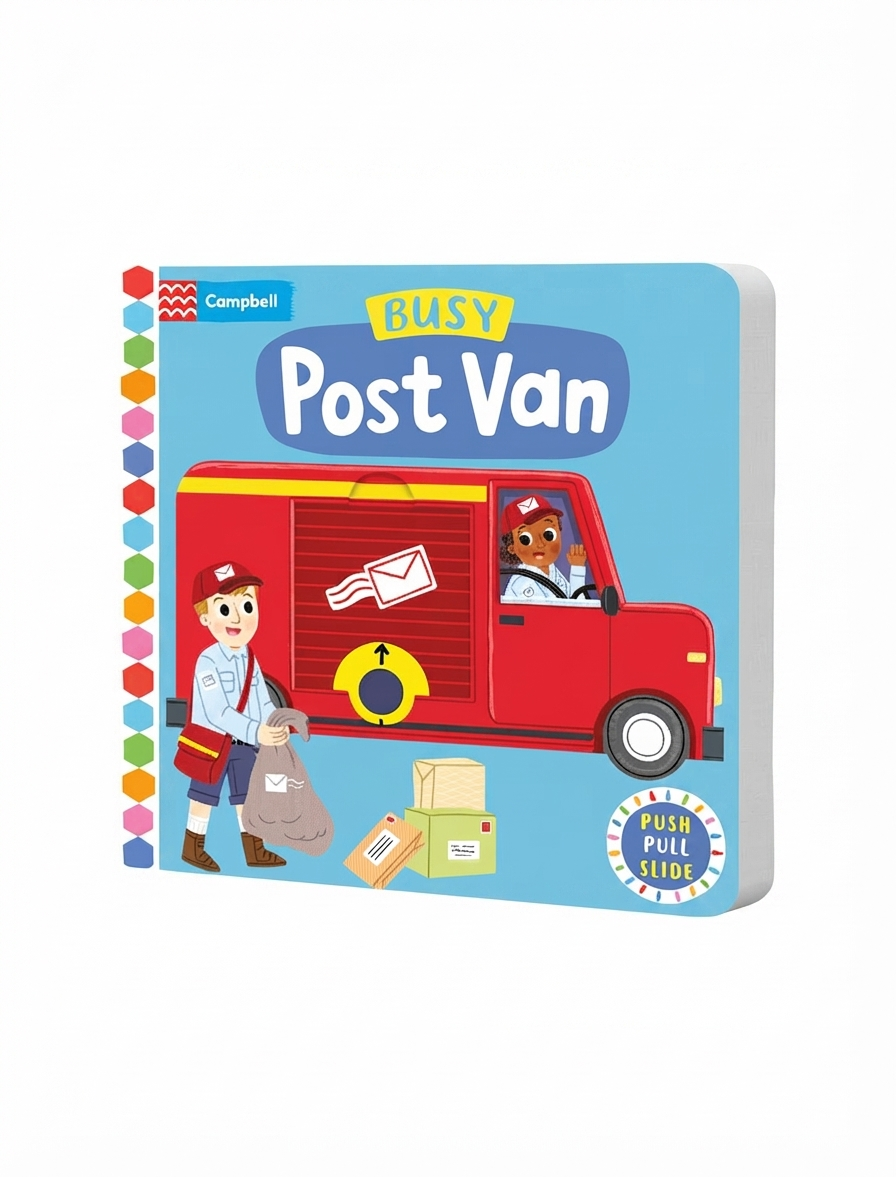 Busy Post Van Children's Books at Zubaidas
