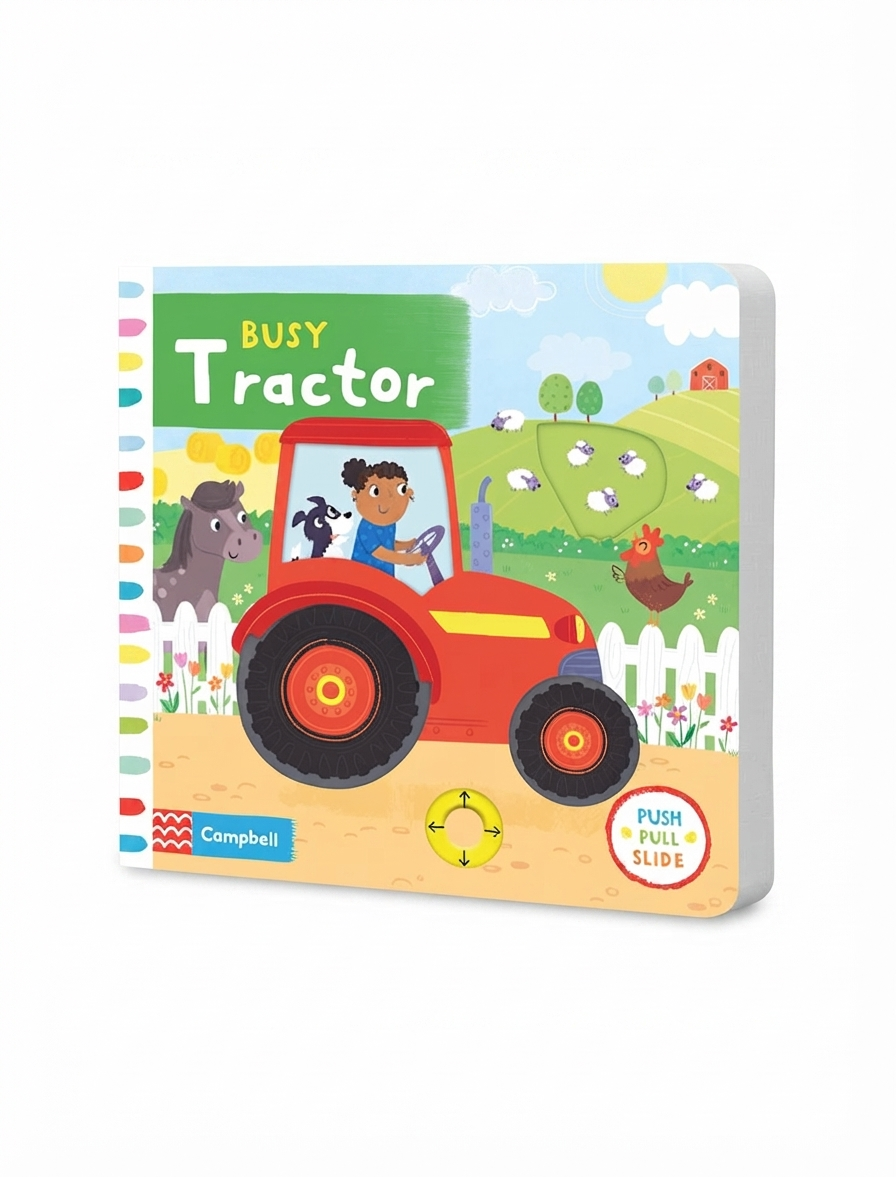Busy Tractor Children's Book at Zubaidas