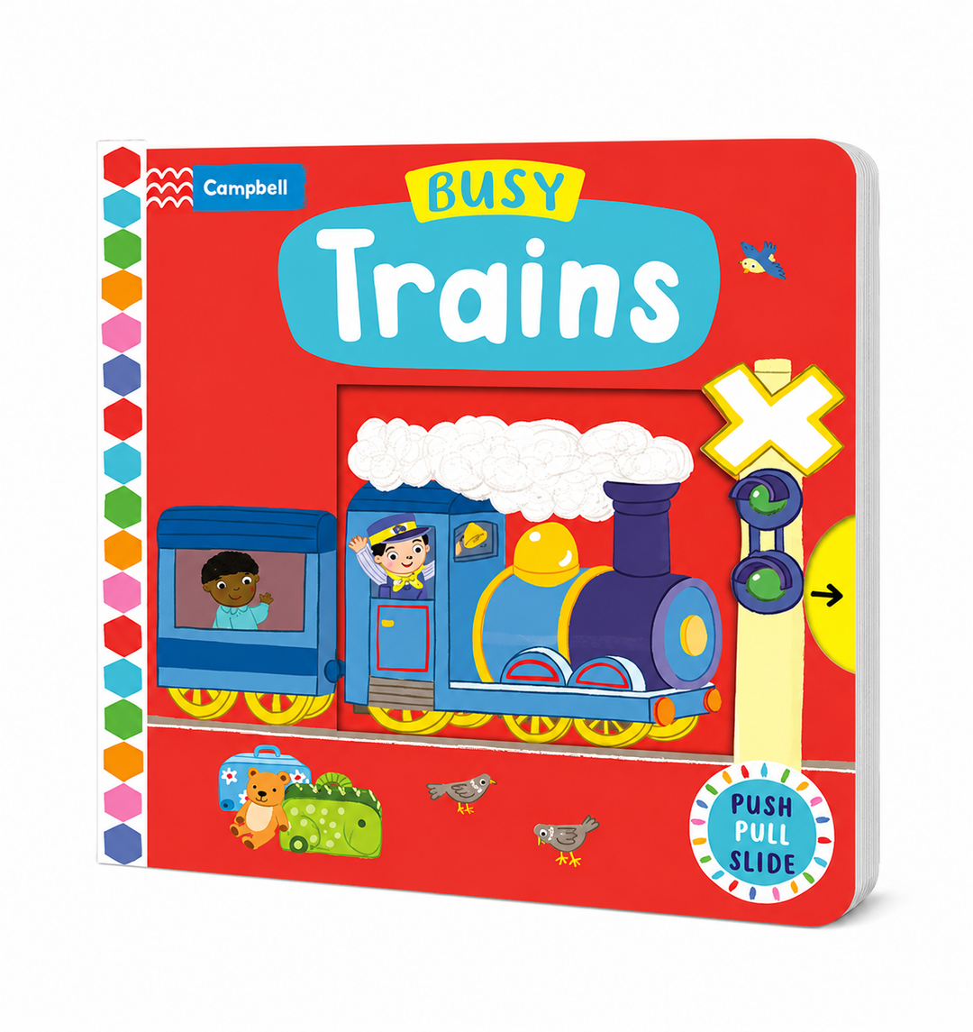 Busy Trains Children's Books at Zubaidas