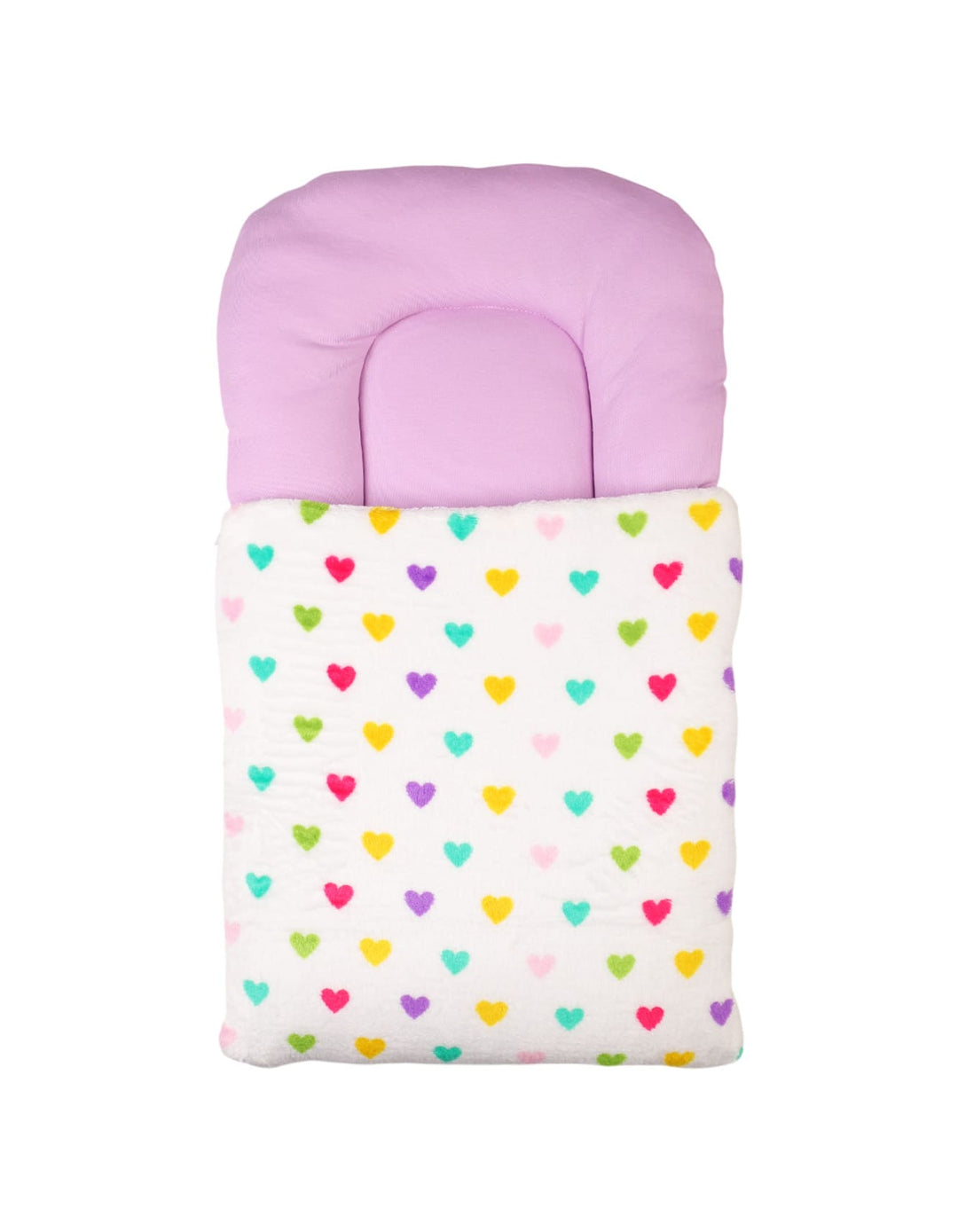 Carry Nest Bambies Heart Printed Pink at Zubaidas