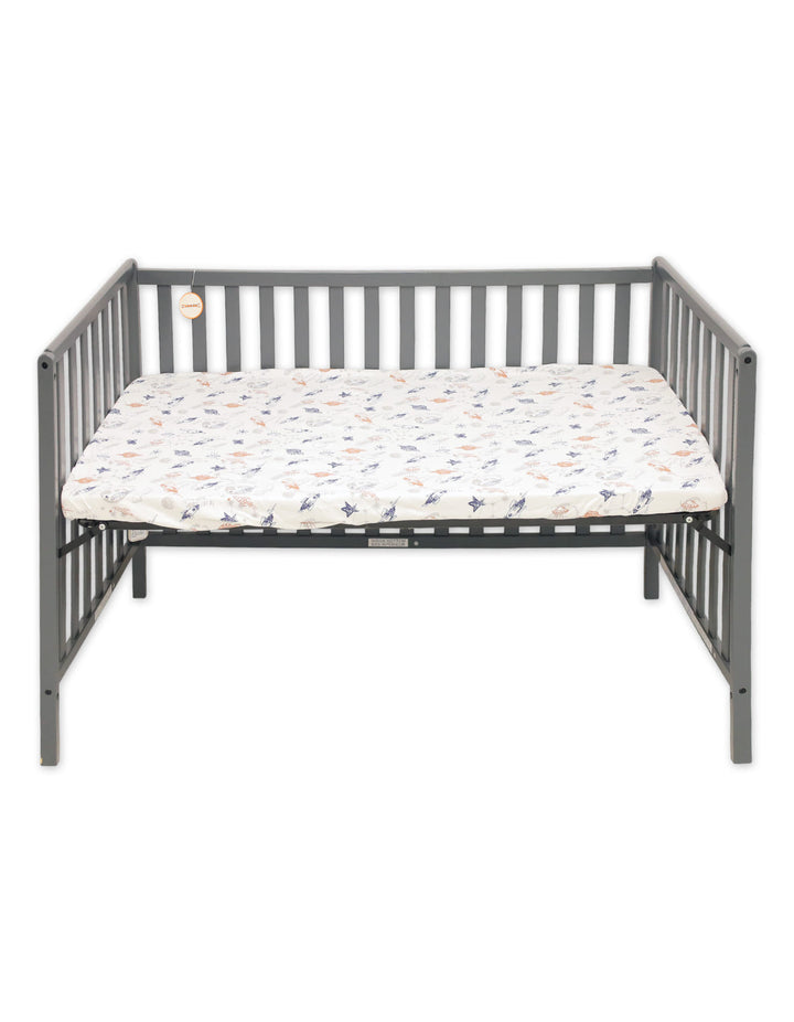 Cot Mattress Cover Cosmic Space Adventure at Zubaidas