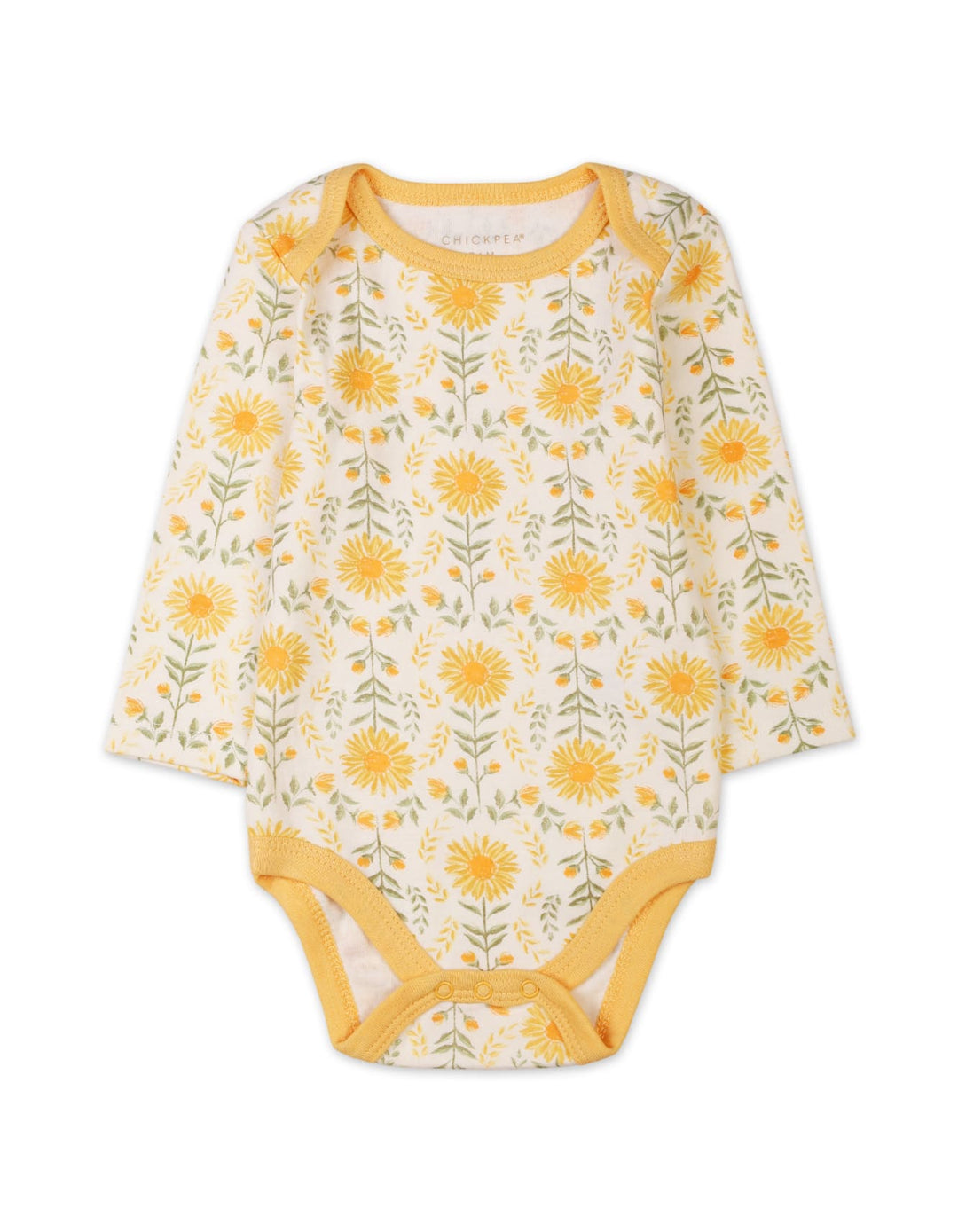 Cute Baby Girls Winter Bodysuit Sets Cream and Yellow Tones Bambies at Zubaidas Online Store Pakistan