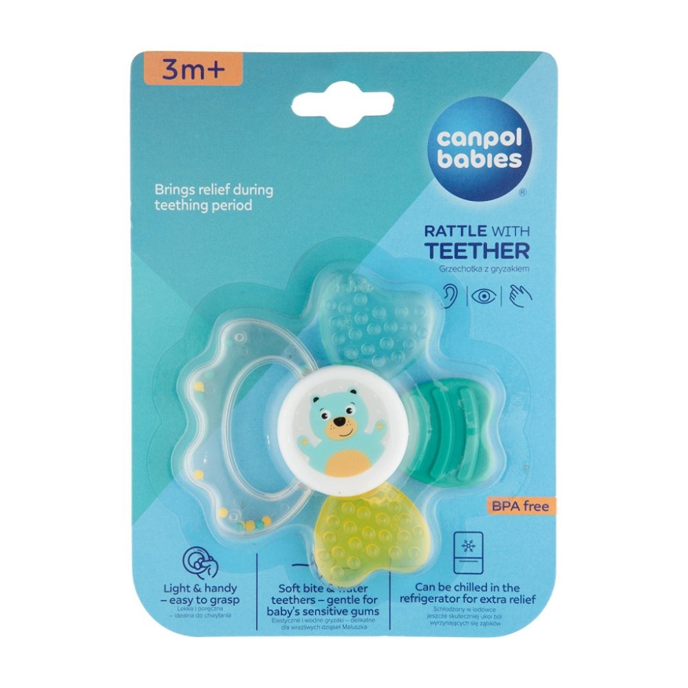 Zubaida's Canpol Babies Rattle with Water Teether Animals - 56/146 - Zubaidas Official™