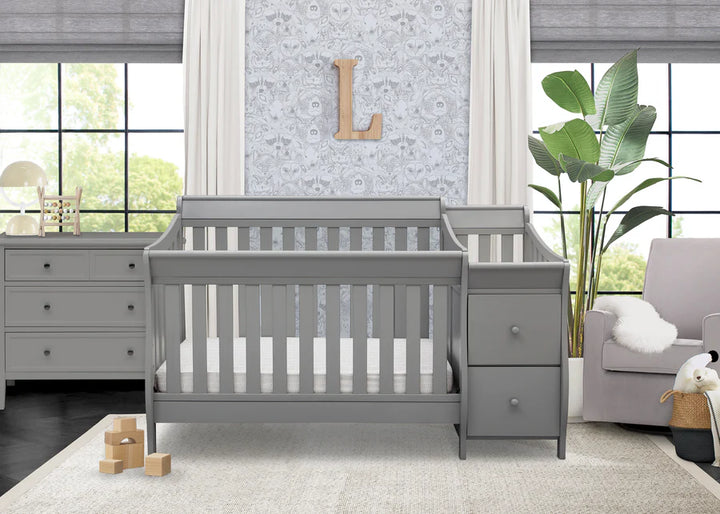 Delta Children Bentley S Convertible Crib and Changer 74461-026 Grey at Zubaidas Pakistan