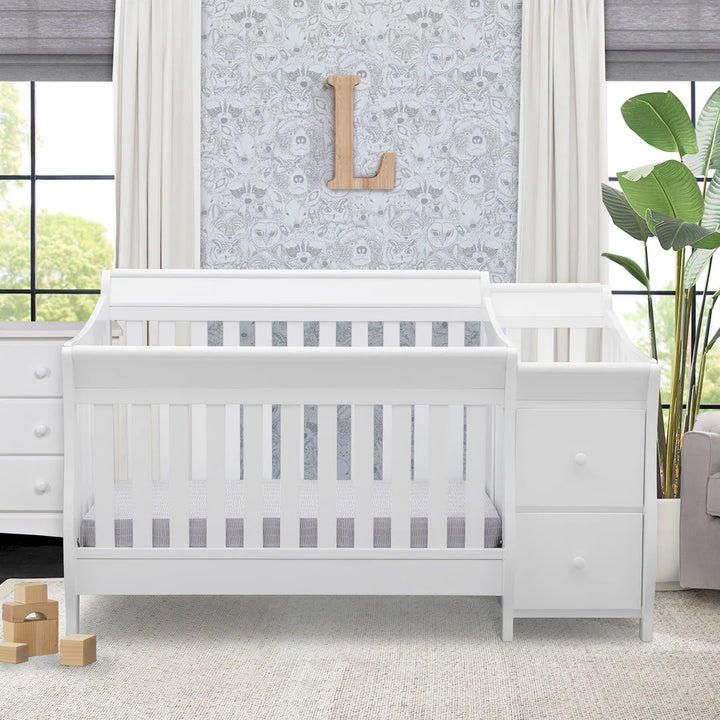Delta Children Bentley S Convertible Crib and Changer 74461-100 White at Zubaidas Online Pakistan
