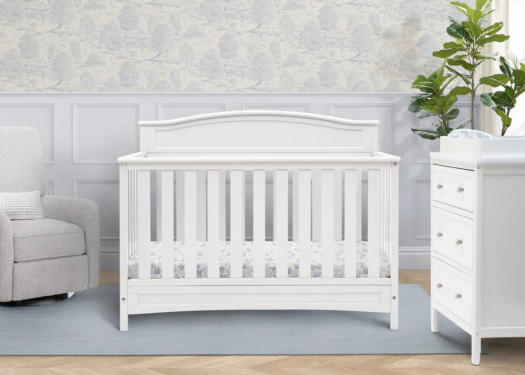 Delta Children Emery Convertible Crib 7380-100 White at Zubaidas Online Pakistan