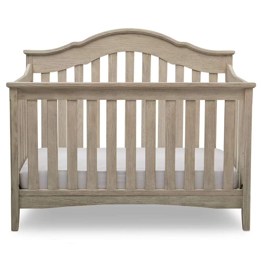 Delta Children Farmhouse Convertible Baby Crib W112150-1340 Textured Limestone at Zubaidas Official Pakistan