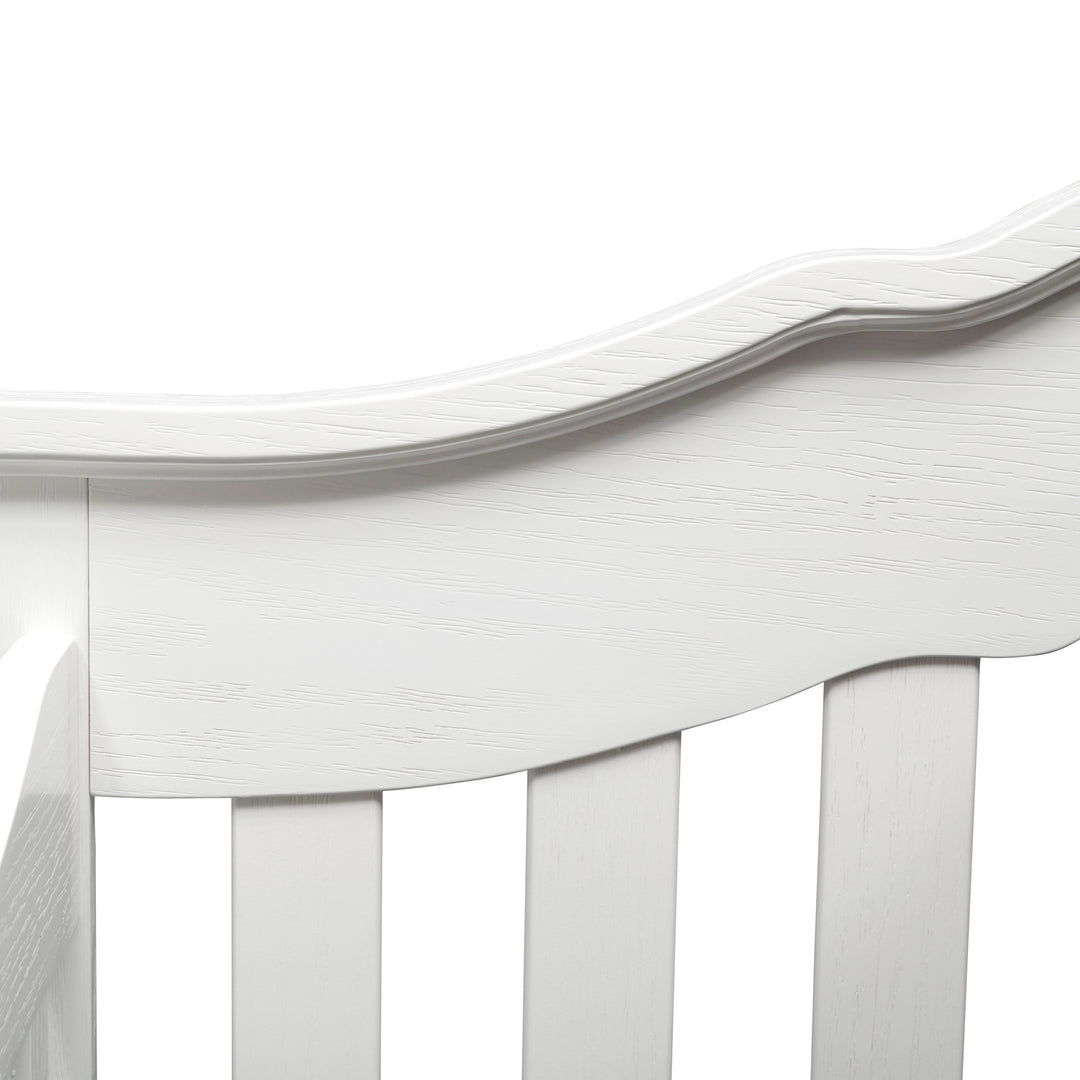 Delta Children Farmhouse Convertible Baby Crib W112150-1349 Textured White at Zubaidas No 1 Baby Shop in Pakistan