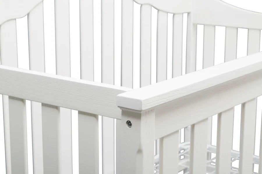 Delta Children Farmhouse Convertible Baby Crib W112150-1349 Textured White at Zubaidas No 1 Baby Store in Pakistan
