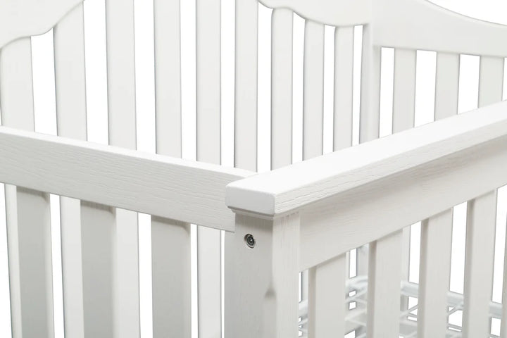 Delta Children Farmhouse Convertible Baby Crib W112150-1349 Textured White at Zubaidas No 1 Baby Store in Pakistan