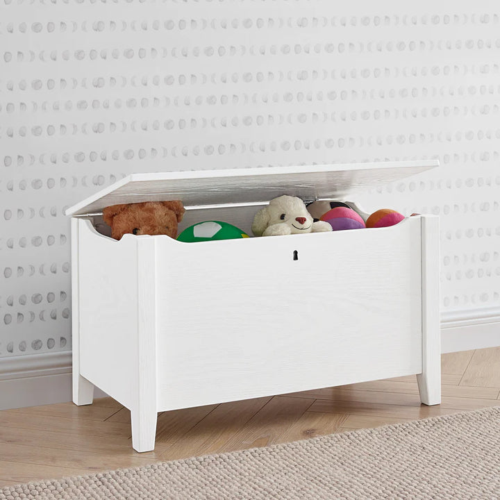 Delta Children Farmhouse Toy Box W112450-1349 Textured White at Zubaidas Pakistan