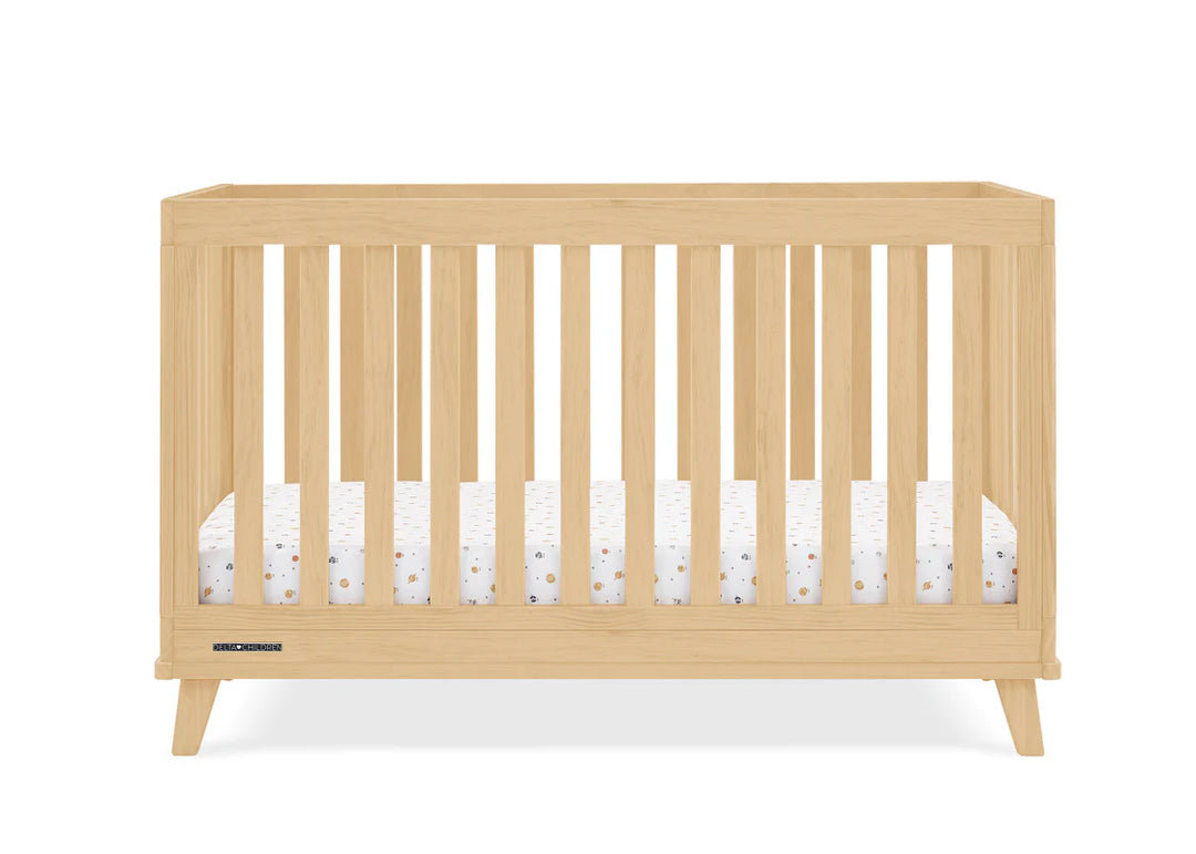 Delta Children Frankie Convertible Crib W198130-746 Natural at Zubaidas # 1 Baby Store in Pakistan