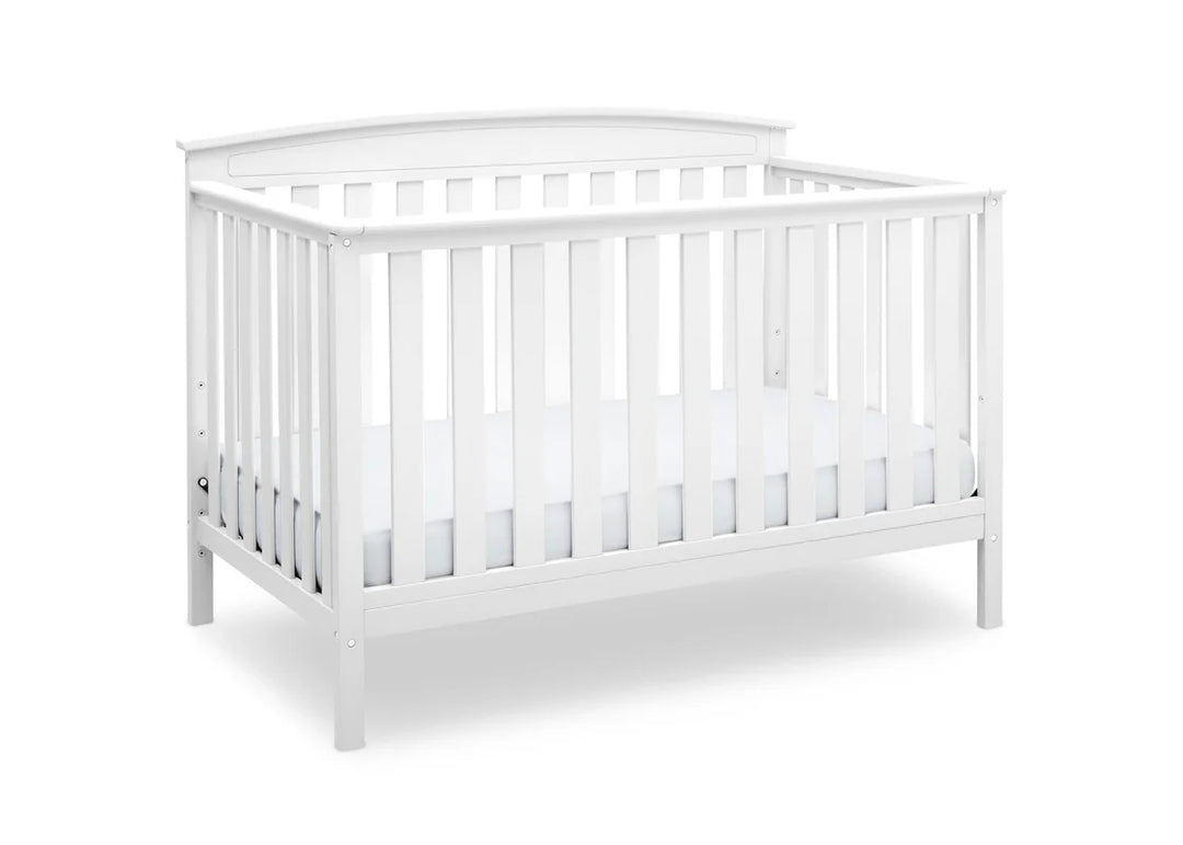 Delta Children Gateway Convertible Crib 7312-100 White at Zubaidas