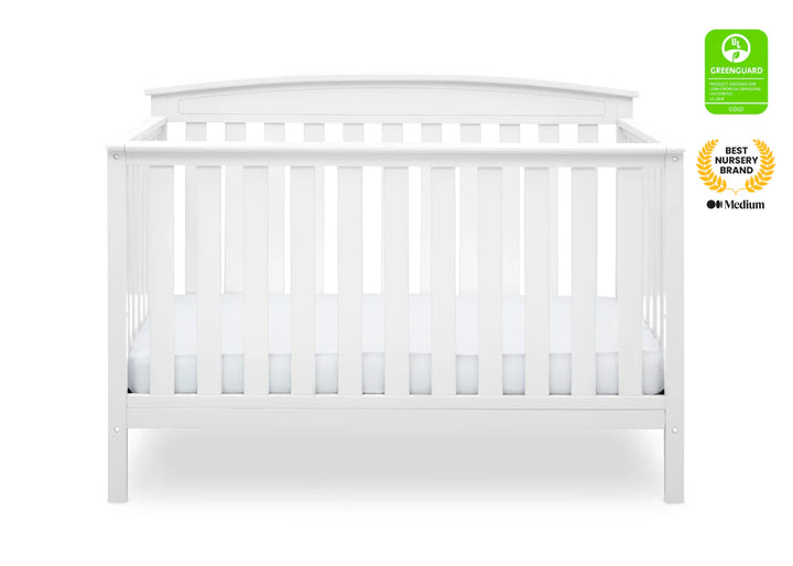 Delta Children Gateway Convertible Crib 7312-100 White at Zubaidas Best Online Baby Store in Pakistan