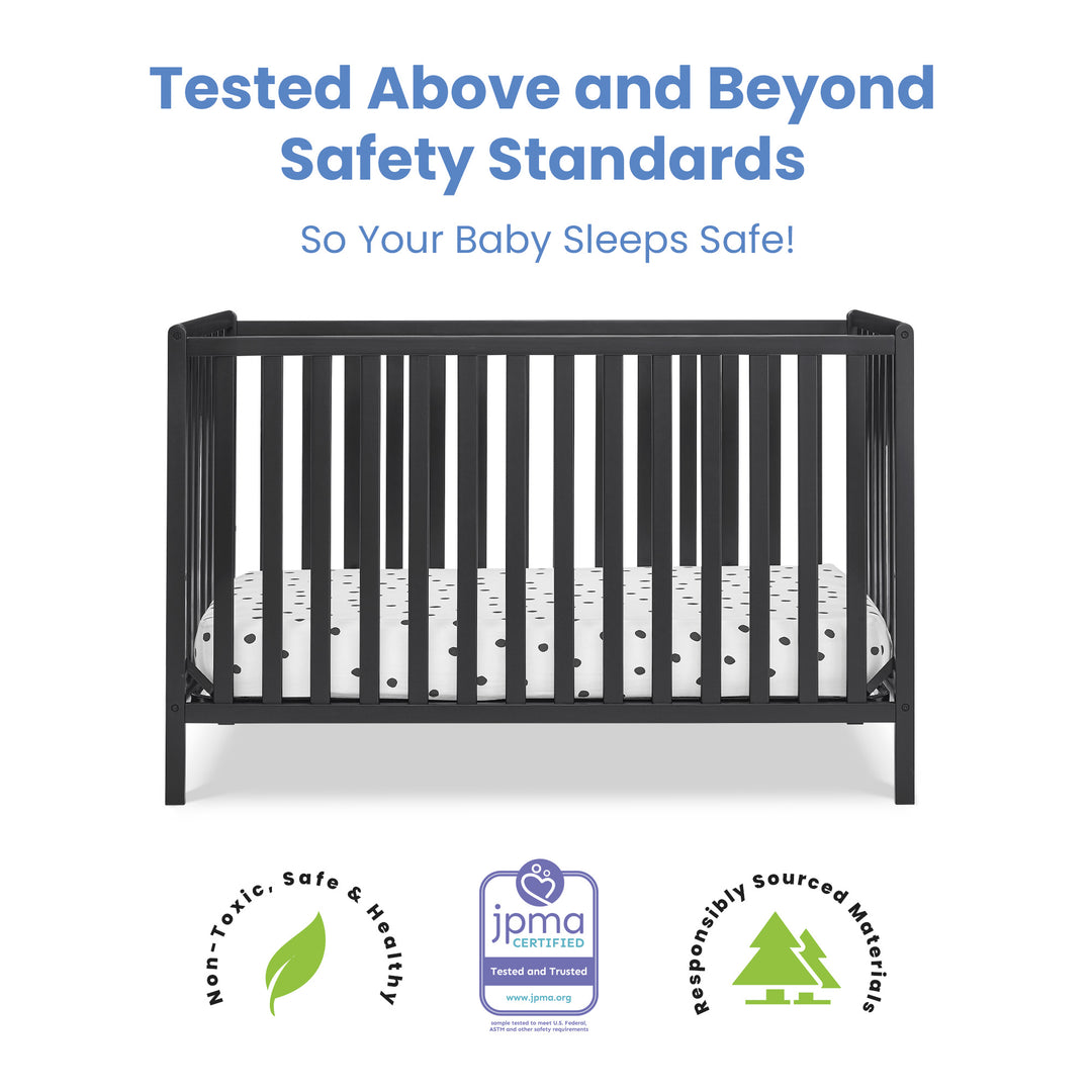 Delta Children Heartland Convertible Crib 555140-011 Ebony at Zubaidas Online Pakistan