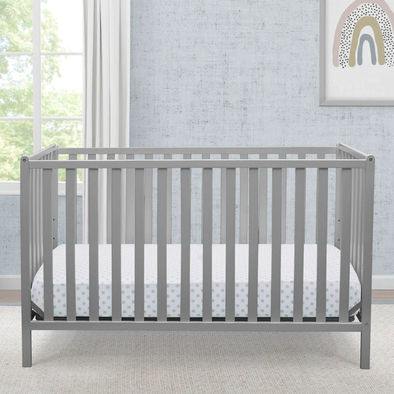 Delta Children Heartland Convertible Crib 555140-026 Grey at Zubaidas Best Baby Store in Pakistan