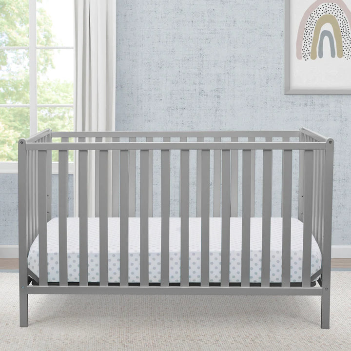 Delta Children Heartland Convertible Crib 555140-026 Grey at Zubaidas Best Baby Store in Pakistan