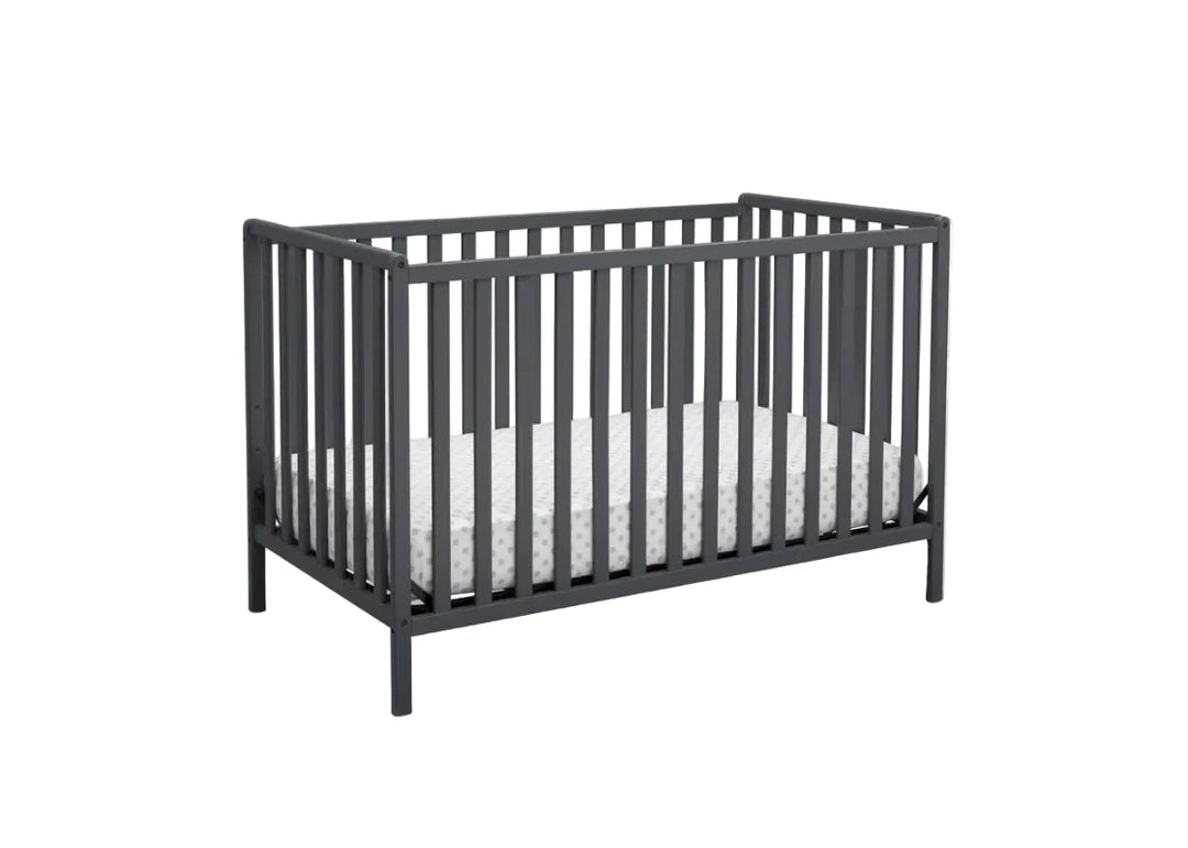 Delta Children Heartland Convertible Crib 555140-029 Charcoal Grey at Zubaidas