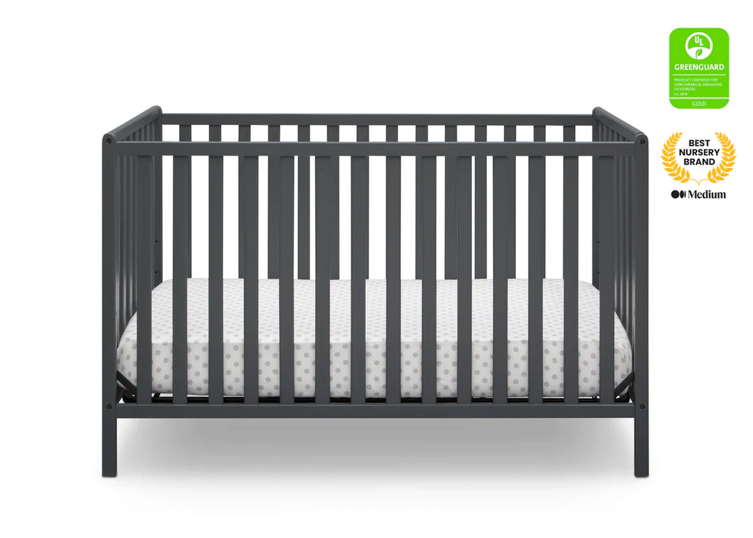 Delta Children Heartland Convertible Crib 555140-029 Charcoal Grey at Zubaidas Official Pakistan
