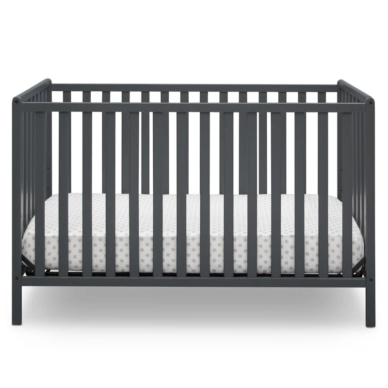 Delta Children Heartland Convertible Crib 555140-029 Charcoal Grey at Zubaidas Number 1 Online Baby Store in Pakistan