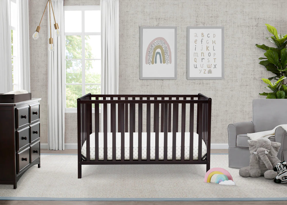 Delta Children Heartland Convertible Crib 555140-207 Dark Chocolate at Zubaidas Pakistan