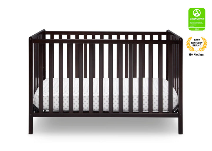 Delta Children Heartland Convertible Crib 555140-207 Dark Chocolate at Zubaidas Official Pakistan