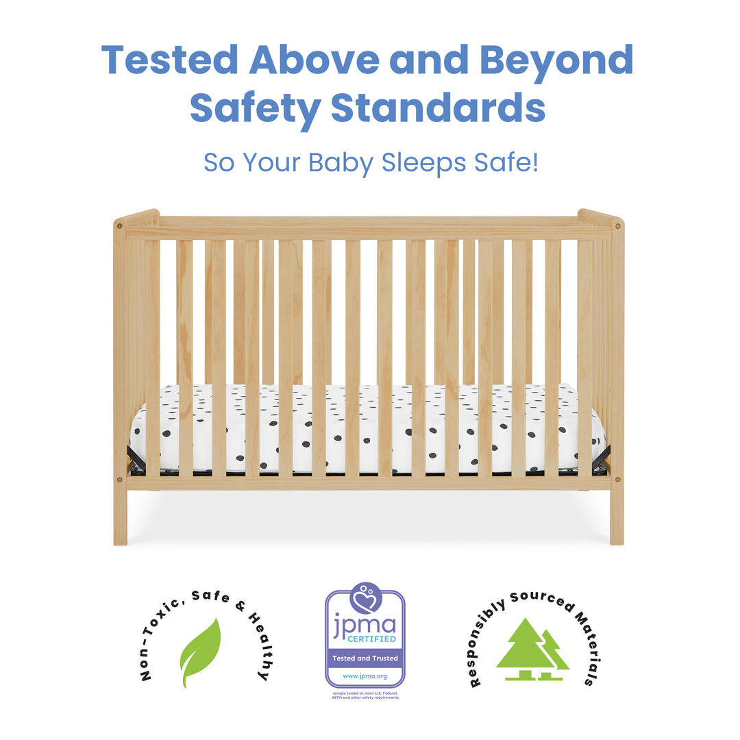 Delta Children Heartland Convertible Crib 555140-746 Natural at Zubaidas Online Pakistan