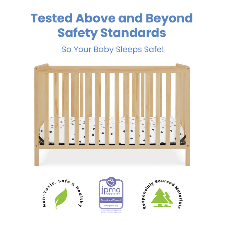 Delta Children Heartland Convertible Crib 555140-746 Natural at Zubaidas Online Pakistan