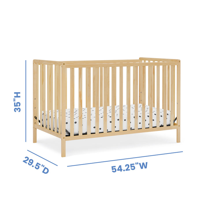 Delta Children Heartland Convertible Crib 555140-746 Natural at Zubaidas Number 1 Online Baby Shop in Pakistan